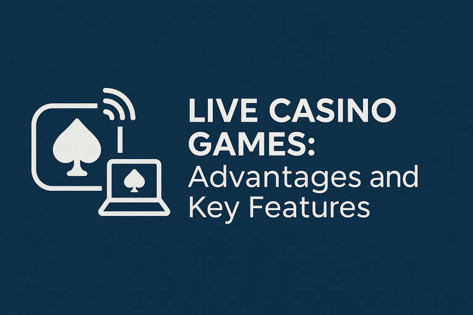 Live Casino Games: Advantages and Key Features