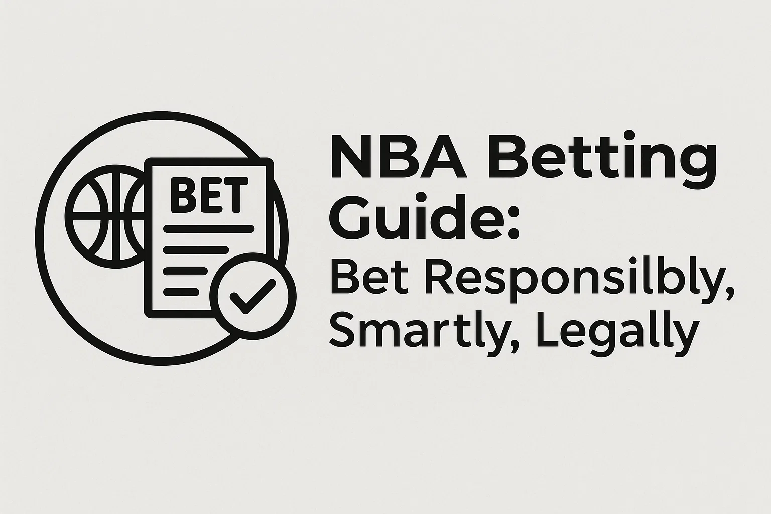NBA Betting Guide: Bet Responsibly, Smartly, Legally