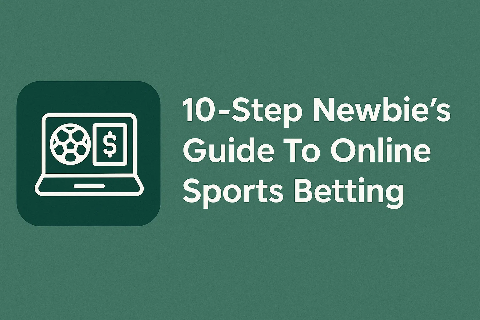 10-Step Newbie's Guide To Online Sports Betting